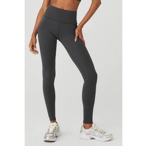 ALO Yoga High-Waisted Airbrush Leggings, Size Medium